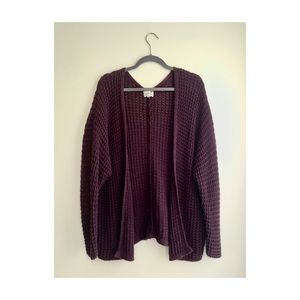 Over-Sized Slouchy Cardigan